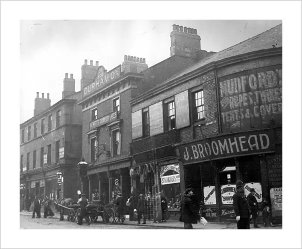 Exchange Street, Sheffield, c. 1913