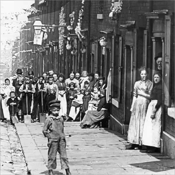 Martin Street, Sheffield, Yorkshire, 1902