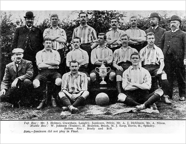 Sheffield Wednesday Club F. A. Cup Winners, 1896