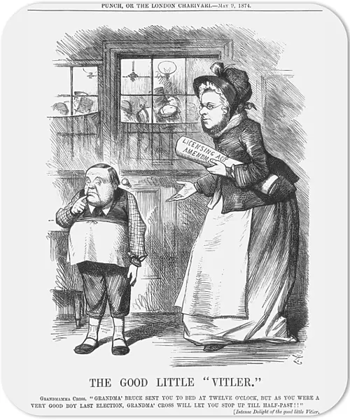 The Good Little Vitler, 1874. Artist: Joseph Swain