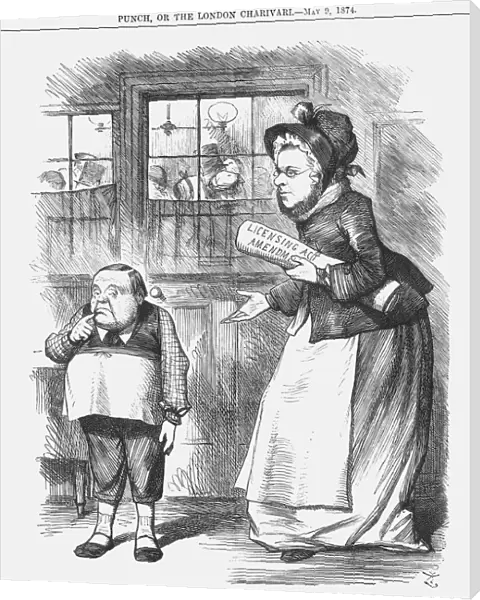 The Good Little Vitler, 1874. Artist: Joseph Swain