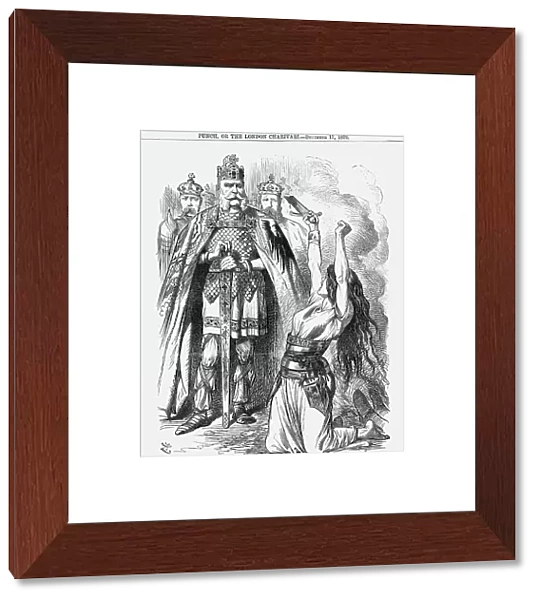 Gaul to the New Caesar, 1870. Artist: Joseph Swain