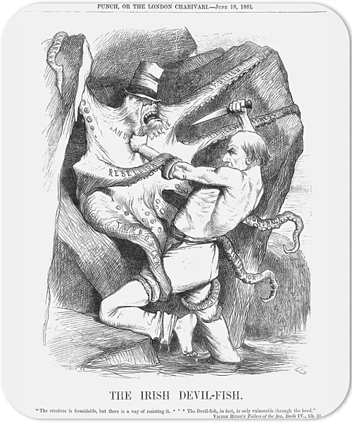 The Irish Devil-Fish, 1881. Artist: Joseph Swain