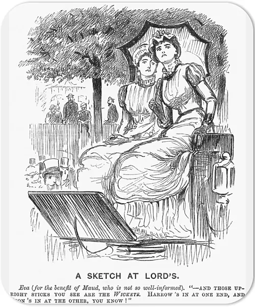 A Sketch at Lords, 1881