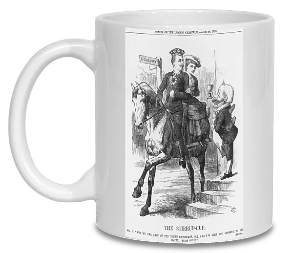 The Stirrup-cup, 1882. Artist: Joseph Swain