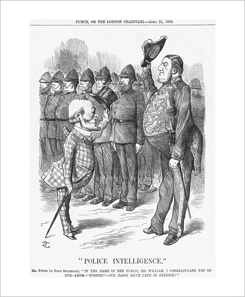 Police Intelligence, 1883. Artist: Joseph Swain