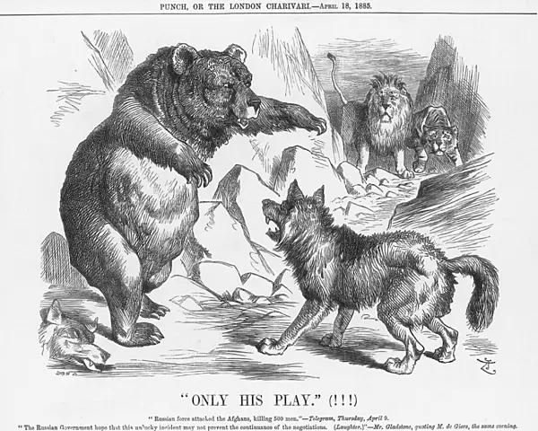Only His Play, 1885. Artist: Joseph Swain