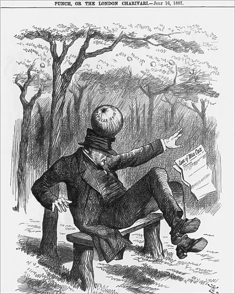 Newton and the Apple, 1887. Artist: Joseph Swain