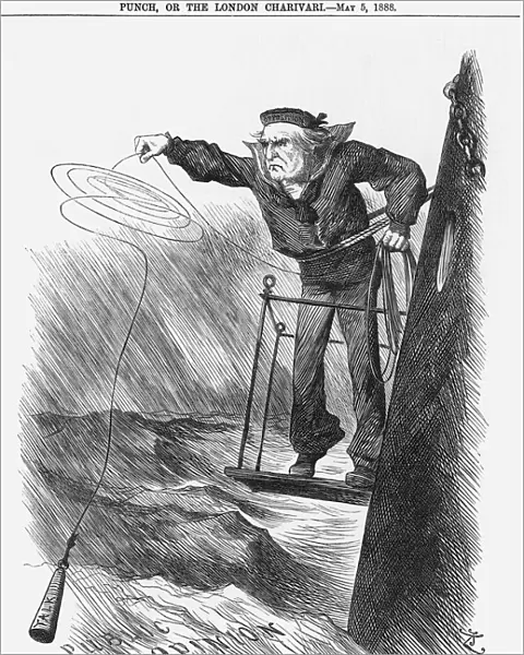 Taking Soundings, 1888. Artist: Joseph Swain