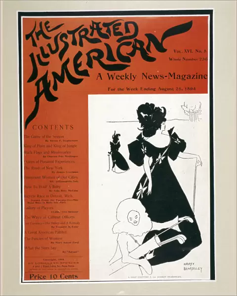 Cover of The Illustrated American, 1894. Artist: Aubrey Beardsley