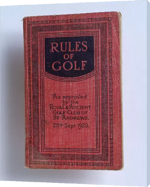 The Rules of Golf, 1920