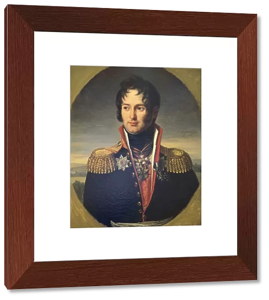 Portrait of General Pyotr Chicherin, 1814. Artist: Robert Lefevre