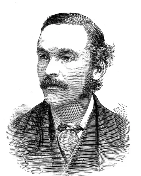 Professor Francis Maitland Balfour (1851-1882), Scottish embryologist, 1882