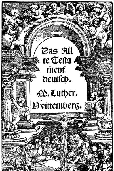 Title page of Luthers translation of the Old Testament, 1534