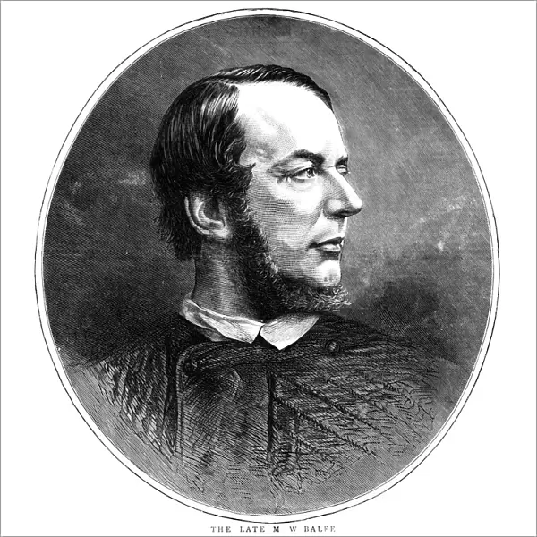 Michael William Balfe, Irish-born British composer and singer, 1870