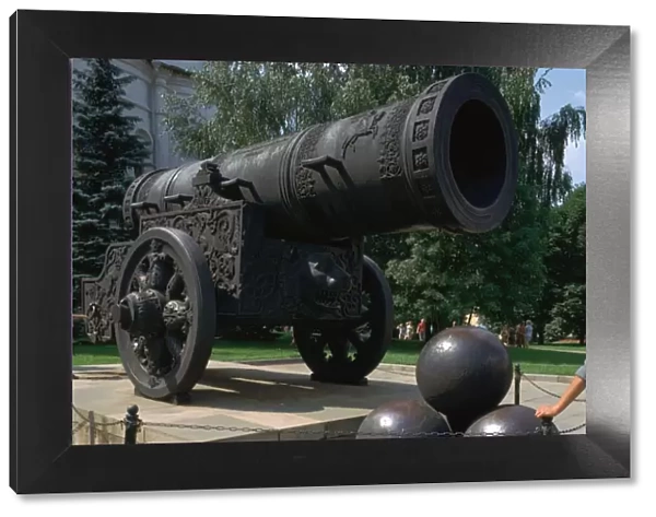 The Tsars Cannon, the largest cannon in the world