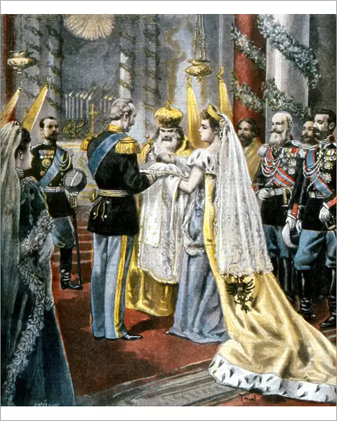 Baptism of the Grand Duchess Tatiana, daughter of Nicholas II of Russia, 1897
