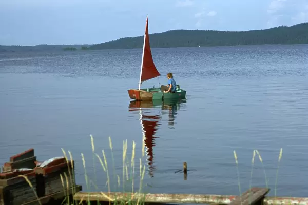 Saynatsalo island on Lake Paijanne in August