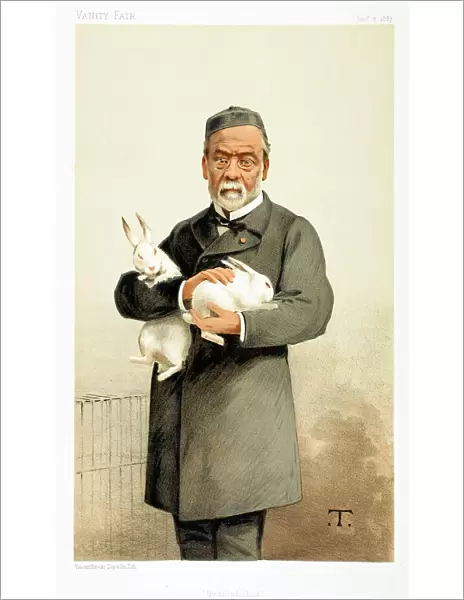 Louis Pasteur, French chemist and founder of modern bacteriology, 1887