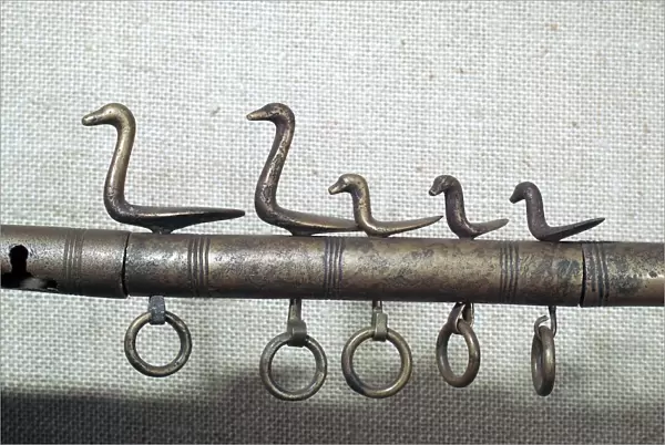 Celtic flesh hook, 6th century