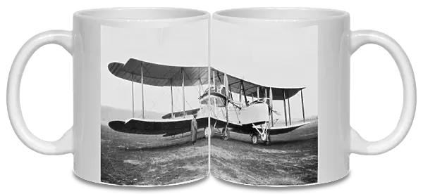 Aeroplane in which Alock and Brown made the first non-stop transatlantic flight, 1919
