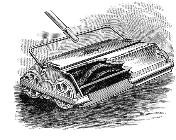 Bissell carpet sweeper, American, 1887