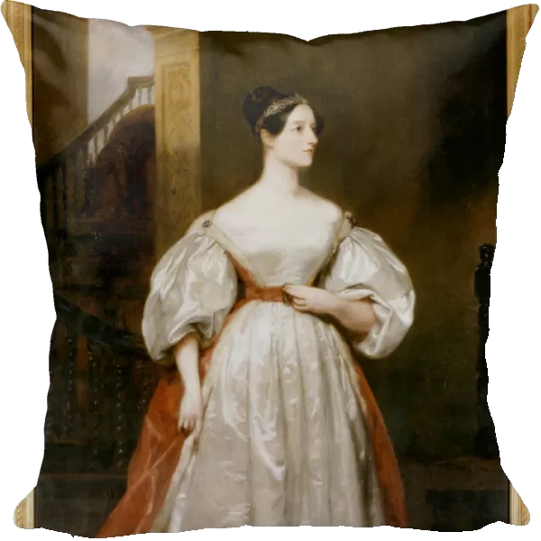Countess Augusta Ada Lovelace (1815-1852), English mathematician and writer. Artist: Margaret Carpenter