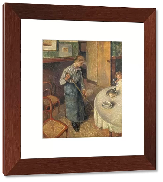 The Young Servant, 1882. Artist: Camille Pissarro