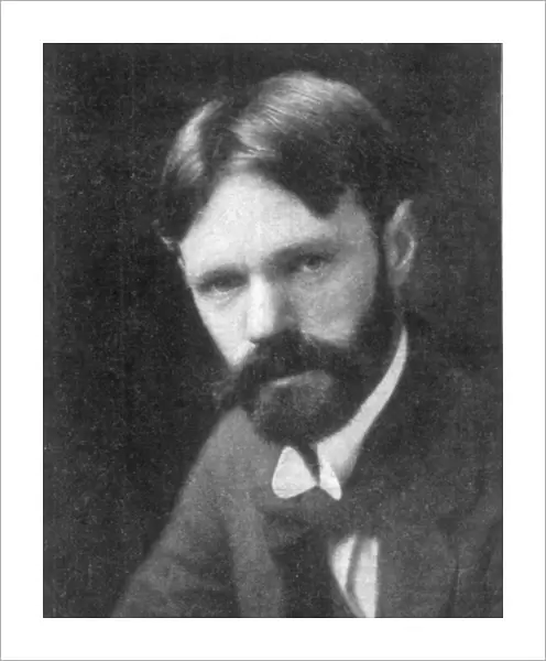 DH (David Herbert) Lawrence (1885-1930), English novelist and poet, (c1910s?)