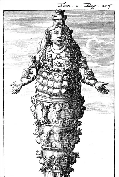 Cybele, or Magna Mater (Great Mother), Phrygian  /  Roman goddess, 1702