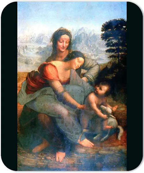 Virgin and Child with St Anne, 1502-1516. Artist: Leonardo da Vinci