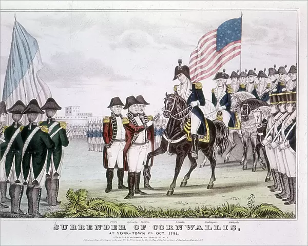Surrender of Cornwallis, Yorktown, Virginia, 1781