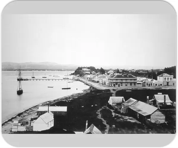 Tauranga, Bay of Plenty, North Island, New Zealand, 1875