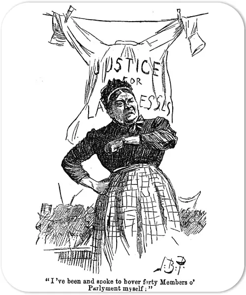 Laundresses strike, 1891
