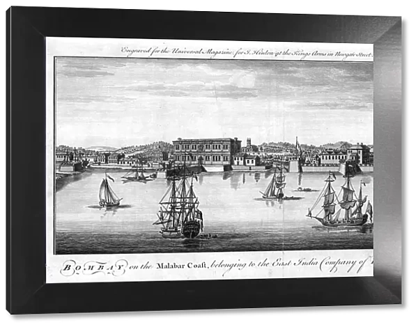 Bombay, the East India Companys port on the Malabar Coast of India, 1755