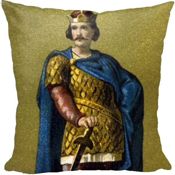 Pepin the Short, King of the Franks from 751, 19th century