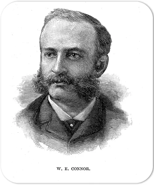 Washington E Connor, partner and broker of the Jay Gould stochbroking firm, 1885