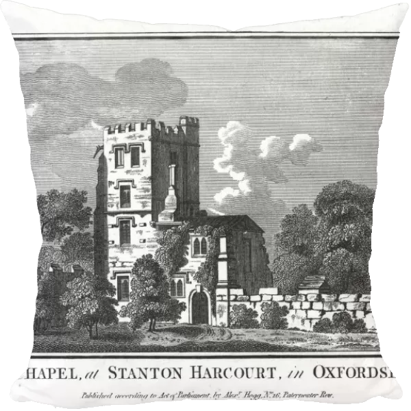 The Chapel at Stanton Harcourt, in Oxfordshire, c1800
