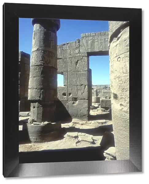 Columns, Temple of Amun, Karnak, Egypt