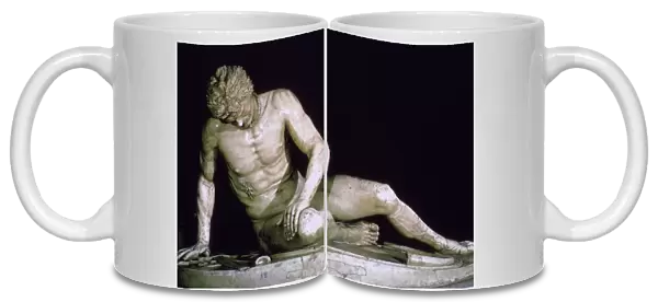 The Dying Gaul statue, a Roman copy of a Hellenistic Greek bronze, 3rd century BC. Artist: Epigonus