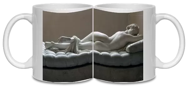 Statue of a sleeping Hermaphrodite