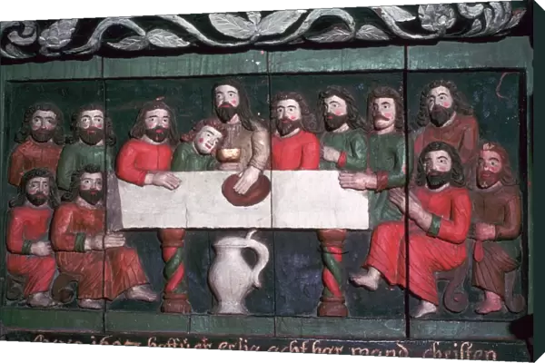 Painting of the last supper