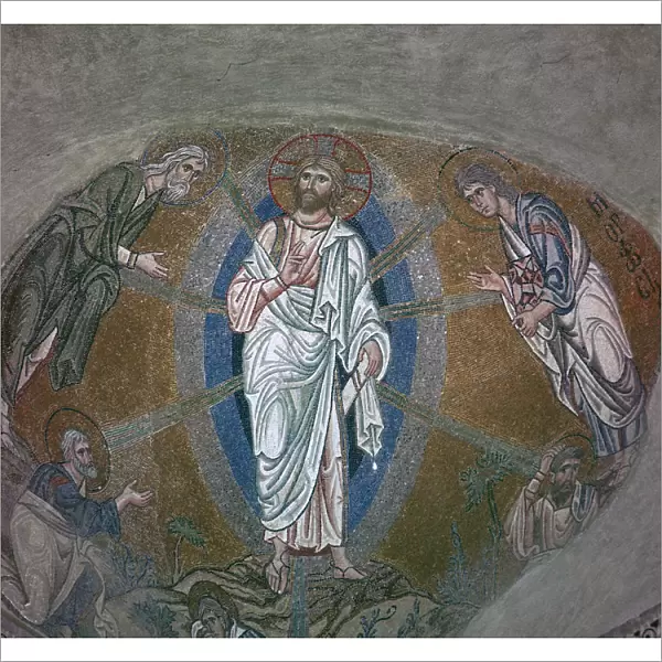 Byzantine mosaic of the Transfiguration, 11th century