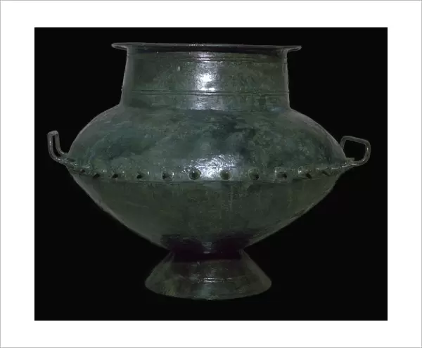 Celtic bronze vessel, 6th century BC