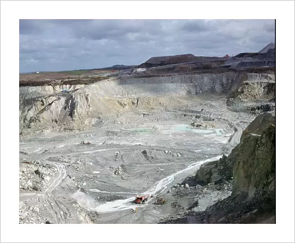 China-clay workings in Cornwall