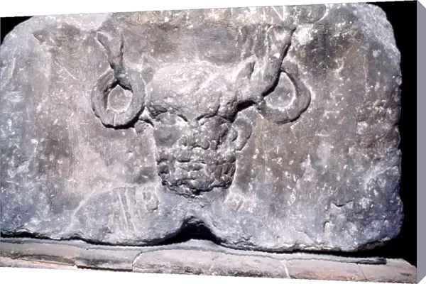 Cernunnos, the Celtic Horned God from the Pillar of the Boatmen of Paris, AD14-37