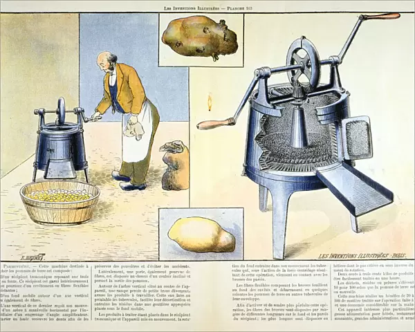 Potato peeler, 1899