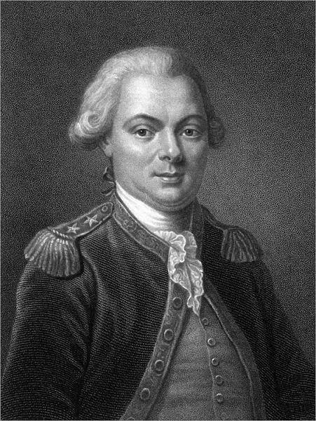Comte de La Perouse, 18th century French navigator, astronomer and explorer, c1834
