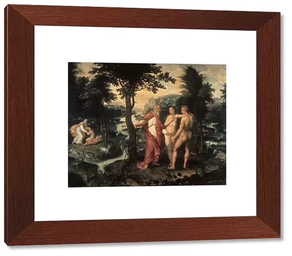 The Garden of Eden, c1580. Artist: Jacob de Backer