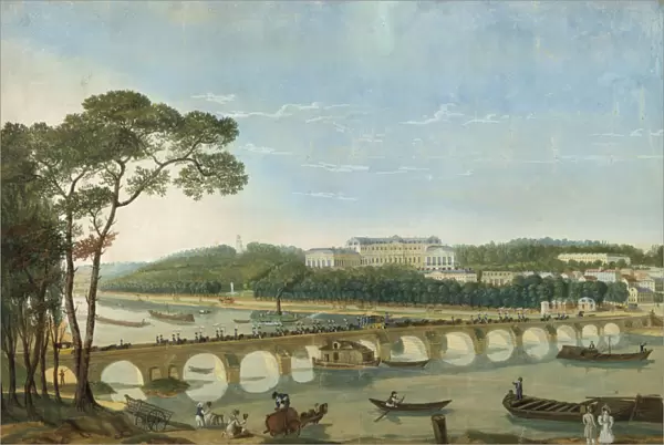 Visit of King Francis I and the Queen of Naples to Charles X at St Cloud, May 1830 (19th century)